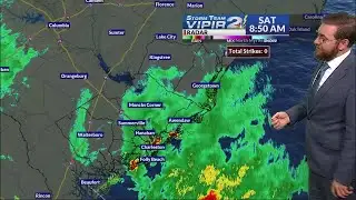 NWS issued flash flood warning for Charleston area Saturday