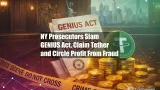 NY Prosecutors Slam GENIUS Act, Claim Tether and Circle Profit
