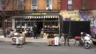 NYC bar reinvents itself as a grocery store