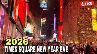NYC LIVE Times Square New Year’s Eve Ball Drop 2026