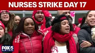 NYC nurses strike reaches day 17