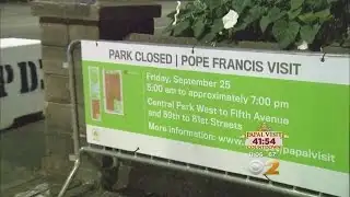 NYC Preps For Pope Francis