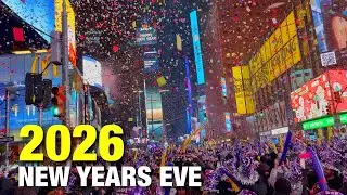 NYC Times Square New Years Eve 2026 Ball Drop Countdown Full