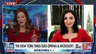 NYTimes suing OpenAI, Microsoft over copyright | Kris Ruby Fox News