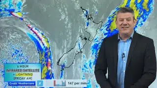 NZ 7 Day: Incoming cold front, but warmer air next week (14/11/25)