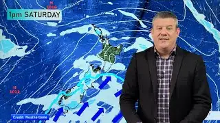 NZ: Wintry change for some, windy and warm for others