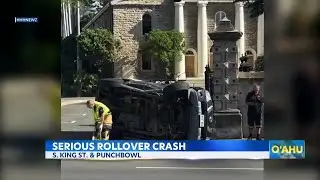 Oahu crash caught on dashcam; officials urge safer driving