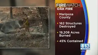 Oak Fire containment continues to grow