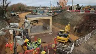 Ocean Railway Bridge - timelapse
