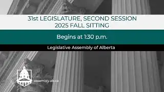 October 27th, 2025 - Afternoon Session - Legislative Assembly of Alberta