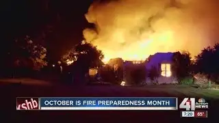 October is fire preparedness month