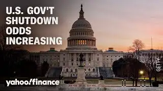 Odds of another US government shutdown rising