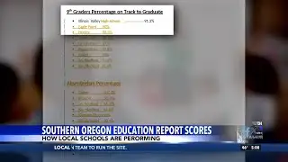 ODE Report Highlights Academics Southern Oregon Schools