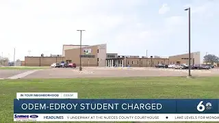 Odem-Edroy High School student arrested, charged with indecency with a child