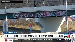 ODOT, legal experts warn against graffiti artists