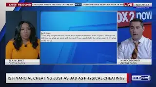 Off the Clock: Is financial cheating just as bad as physical cheating?