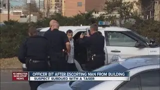 Officer bitten after escorting man from 7NEWS lobby