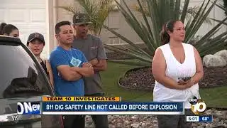 Officials: 811 dig safety line not called before Murrieta explosion
