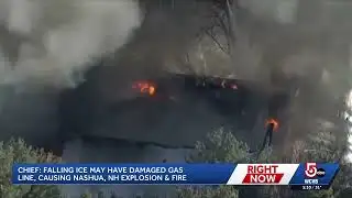 Officials eye heavy ice on gas line in Nashua explosion