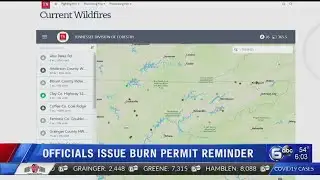Officials issue burn permit reminder