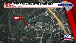 Officials: Two displaced after home fire in Spartanburg County