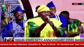 Ogun State @ 50 Gov Abiodun Speaks