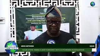 OGUN STATE TAKES A LEAP FORWARD WITH AI POWERED IN EDUCATION NEWS NETWORK #EDUCATION
