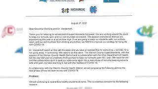 Ohio governor launches pilot program to keep kids in class and out of quarantine