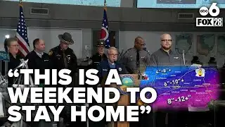 Ohio officials urge caution as winter storm approaches