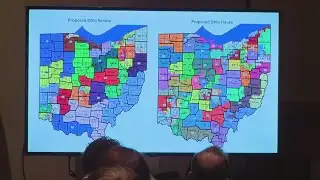 Ohio redistricting panel adopts GOP-drawn Statehouse maps for public discussion, as Democrats object