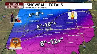 Ohio Weather: Final quiet hours before snow arrives Saturday