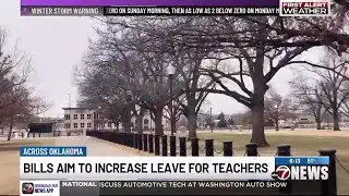 Oklahoma lawmakers file multiple bills to increase family leave for teachers