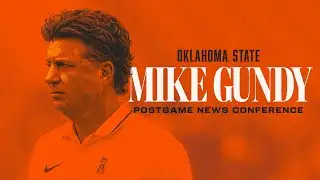 Oklahoma State vs. South Dakota State Postgame News Conference - 8/31/2024