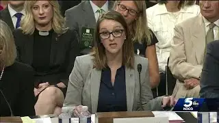 Oklahoma teacher speaks on Capitol Hill