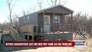 Oklahoma woman having never ending problems after buying tiny home