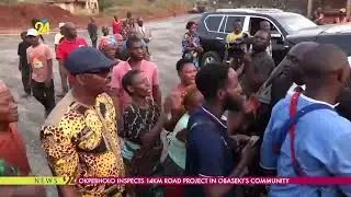 Okpebholo Inspects 14km Road Project In Obaseki’s Community