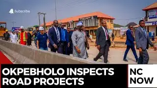 Okpebholo Inspects Road, Drainage Projects Across Edo South