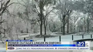 Ole Miss students face outages as winter storm recovery continues