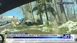 Ole Miss students face outages as winter storm recovery continues
