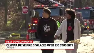Olympia Place fire displaces over 230 students
