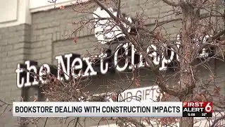 Omaha bookstore dealing with construction impacts