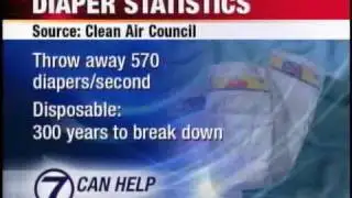 Omaha Mother Trashes Disposable Diaper Idea