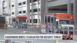 Omaha passengers briefly evacuated for security threat