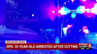 Omaha police: 13-year-old arrested after cutting