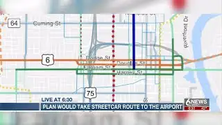 Omaha Streetcar route could be extended to Eppley Airfield