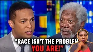 **OMG!!! Don Lemon Gets SCHOOLED By Morgan Freeman On RACISM And Wealth Inequality