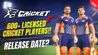 OMG 🔥 E Cricket Release date? | 600+ licence players | Full Info | Lightfury games | Tamil