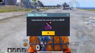 OMG! Even I got M416 GLACIER from share crate ❤️😍 Free