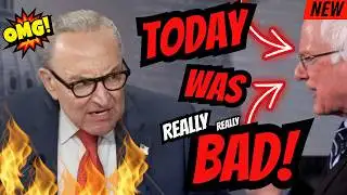OMG! Schumer FREAKS OUT as Bernie Sanders TAKES OVER PRESSER Today!