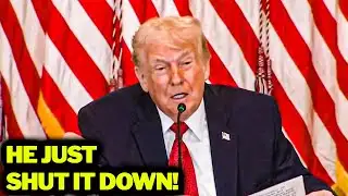 OMG! Trump ABRUPTLY ENDS Meeting As He COLLAPSES ... Panic!